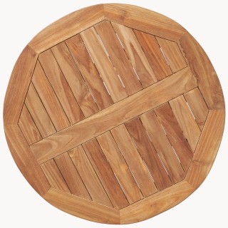 BAKAJI Πτυσσόμενο Στρογγυλό Τραπέζι Κήπου από Τικ Διάμετρος 80 για... BAKAJI Πτυσσόμενο Στρογγυλό Τραπέζι Κήπου από Τικ Διάμετρος 80 για...