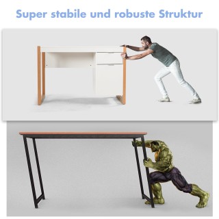 Costway Μοντέρνο Γραφείο Υπολογιστή με Ντουλάπι Αποθήκευσης 112,5 x... Costway Μοντέρνο Γραφείο Υπολογιστή με Ντουλάπι Αποθήκευσης 112,5 x...