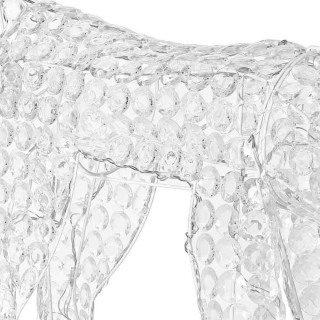 BAKAJI Ρένα Φωτεινή Στολισμένη Τάρανδος 3D Ακρυλικό με 100 LED Ψυχρ... BAKAJI Ρένα Φωτεινή Στολισμένη Τάρανδος 3D Ακρυλικό με 100 LED Ψυχρ...