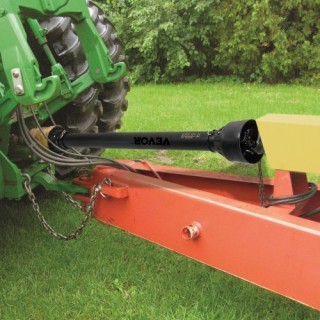 VEVOR Άξονας PTO 1-3/8 x 6 Ακίδες Στρογγυλή Άκρη T4 43-61 CDZT4B110...
