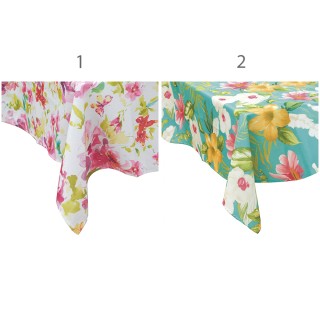 Galileo Τραπεζομάντηλο με λουλούδια 140x180 cm αδιάβροχο και ανθεκτ...