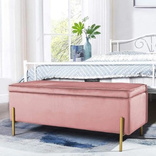 BAKAJI Κασετίνα Πουφ Αποθηκευτικός Πάγκος Σκαμπό Υποπόδιο από Ροζ ... BAKAJI Κασετίνα Πουφ Αποθηκευτικός Πάγκος Σκαμπό Υποπόδιο από Ροζ ...
