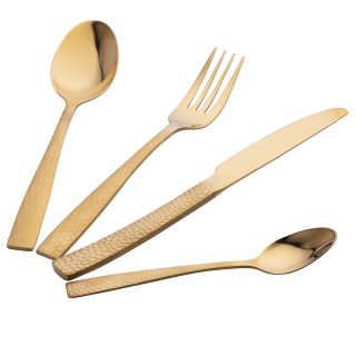 Galileo Σετ 24 μαχαιροπήρουνα από ανοξείδωτο ατσάλι με λαβή σε σφυρ...