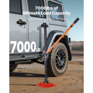 VEVOR Γρύλος Υψηλής Ανύψωσης 3.18 Τ 122cm με Βάση για Τρακτέρ και Ο...