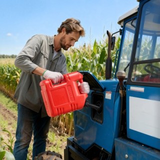 VEVOR Κόκκινο Κινητό Δοχείο Καυσίμου 9.5L με Ακροφύσιο & Διαφανή Δε... VEVOR Κόκκινο Κινητό Δοχείο Καυσίμου 9.5L με Ακροφύσιο & Διαφανή Δε...