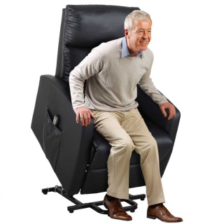 Ανακλινόμενη Πολυθρόνα Ηλεκτρική από Οικολογικό Δέρμα 70 x 87 x 102... Ανακλινόμενη Πολυθρόνα Ηλεκτρική από Οικολογικό Δέρμα 70 x 87 x 102...