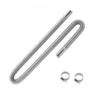 VEVOR Εύκαμπτος Εξαερισμός 1200mm από Ανοξείδωτο Χάλυβα με Σφιγκτήρ...