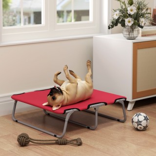 PawHut Πτυσσόμενο κρεβάτι για μικρά σκυλιά για εσωτερικούς και εξωτ...