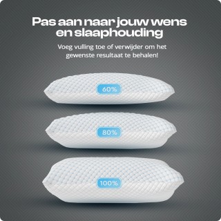 Μαξιλάρι Nanotech  DREAMHOUSE  50 x 70 cm 8720578087419