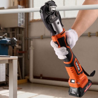 VEVOR Σετ Ασύρματου Εργαλείου Πίεσης Σωλήνων 18V με Μπαταρίες & Φορ...