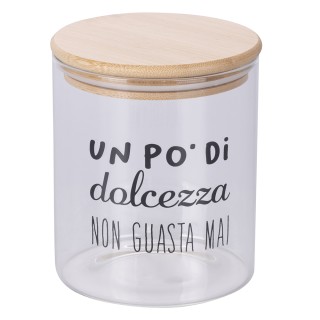 Galileo Γυάλινο δοχείο από βοριοπυριτικό γυαλί 750 ml με καπάκι από...