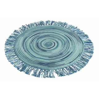 Villa DEste  Σετ 6 τμχ Στρογγυλό σουπλά 44 εκ. με κρόσσια από πολυε...