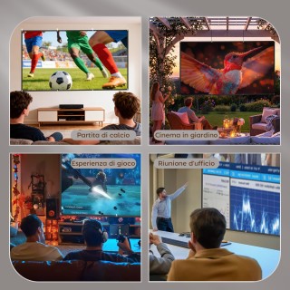 HOMCOM 120 Οθόνη Προβολής 16:9 HD 4K/8K, Πτυσσόμενη και Φορητή, Αντ... HOMCOM 120 Οθόνη Προβολής 16:9 HD 4K/8K, Πτυσσόμενη και Φορητή, Αντ...