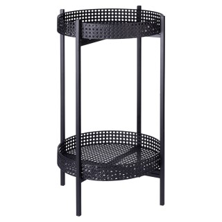 Galileo Πολυλειτουργικό τραπέζι Tavolino από σίδερο με 2 ράφια και ...