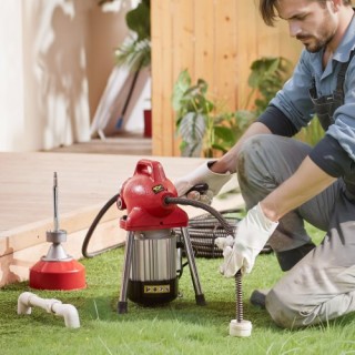 VEVOR Μηχανή Καθαρισμού Αποχέτευσης 20m x 16mm 250W Χειροκίνητη Τρο... VEVOR Μηχανή Καθαρισμού Αποχέτευσης 20m x 16mm 250W Χειροκίνητη Τρο...