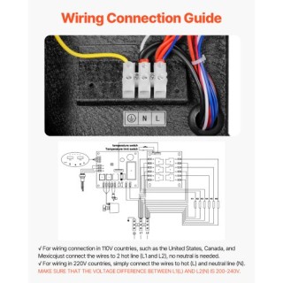 VEVOR Γεννήτρια Ατμού 7,5 kW με Σύστημα Ελέγχου για Οικιακή Σάουνα ...