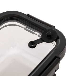 5FIVE Simply smart Γυάλινο Ορθογώνιο Αεροστεγής Δοχείο 0.37L Συντήρ...