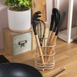 Villa DEste  Μεταλλική μεγάλη εργαλειοθήκη Mocha Mousse Flower 5922118