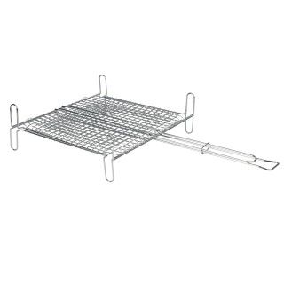 Galileo Διπλή σχάρα από ανοξείδωτο χάλυβα 35x40 cm BestBQ 2193266