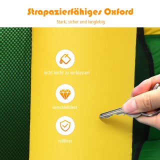 Costway  Φουσκωτό Κάστρο με 780W Φυσητήρα, 2 Τσουλήθρες για Παιδιά,...