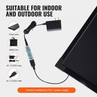 Πίνακας Μηνυμάτων LED VEVOR 16x12 Φωτιζόμενος Γράψιμο & Σβήσιμο  LE...