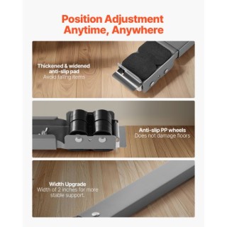 VEVOR Κινητό Ρολόι Επίπλων 330 lbs Επεκτάσιμοι Κύλινδροι Συσκευών J... VEVOR Κινητό Ρολόι Επίπλων 330 lbs Επεκτάσιμοι Κύλινδροι Συσκευών J...