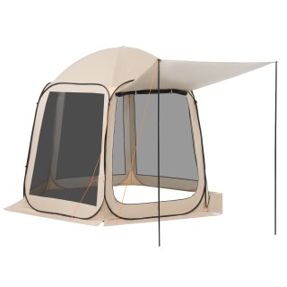 VEVOR Τέντα Σκηνής Pop Up για 4-8 Άτομα με Αρθρωτό Στέγαστρο και Τσ...