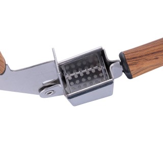 Galileo Πιεστήριο Σκόρδου από Ανοξείδωτο Ατσάλι με Λαβή σε Όψη Ξύλο...