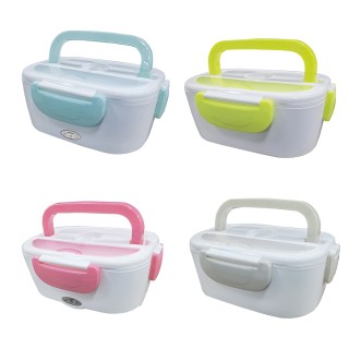 Θερμαινόμενο Φαγητοδοχείο με Αντάπτορα Αυτοκινήτου Γκρι BN3376-Grey...