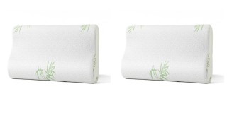 Σετ 2 Ανατομικά Μαξιλάρια Ύπνου 50 x 30 x 7/10 cm Bamboo Dreamh... Σετ 2 Ανατομικά Μαξιλάρια Ύπνου 50 x 30 x 7/10 cm Bamboo Dreamh...