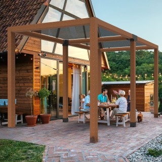 VEVOR Κιτ Σύνδεσης Περγκολών 6x6 ιντσών, Βαρέως Τύπου Βάσεις Κατασκ...