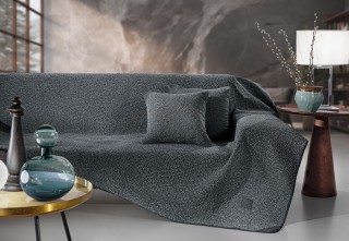 Guy Laroche Ριχτάρι Lama Anthracite 170x150, 1133086224013 Guy Laroche Ριχτάρι Lama Anthracite 170x150, 1133086224013