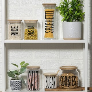 Villa DEste  Γυάλινη ζαχαριέρα 500 ml με καπάκι και κουτάλι από δια...