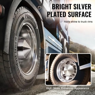 VEVOR  Σετ Καλύμματος Πίσω Άξονα με Καλύμματα Παξιμαδιών ABS και Ερ...