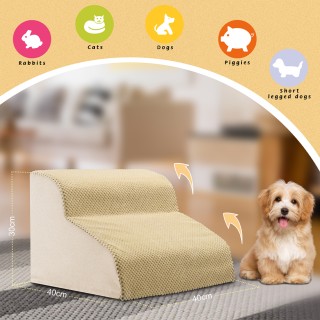 BAKAJI Σκάλα για Κατοικίδια Μπεζ 2 Σκαλοπάτια για Γάτες και Σκύλου... BAKAJI Σκάλα για Κατοικίδια Μπεζ 2 Σκαλοπάτια για Γάτες και Σκύλου...