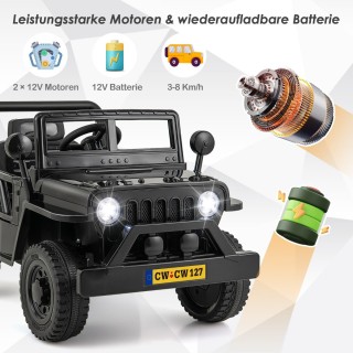 Costway Ηλεκτρικό Παιδικό Αυτοκίνητο 12V με Τηλεχειριστήριο και Δι... Costway Ηλεκτρικό Παιδικό Αυτοκίνητο 12V με Τηλεχειριστήριο και Δι...