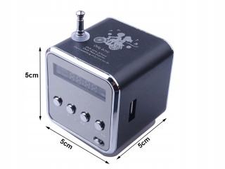 Verk Group Φορητό Ασύρματο Ηχείο Μίνι Ραδιόφωνο FM LED Bluetooth Κι... Verk Group Φορητό Ασύρματο Ηχείο Μίνι Ραδιόφωνο FM LED Bluetooth Κι...