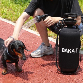 BAKAJI Εξωτερικό Πολυλειτουργικό Ντους 8L Φορητό με Ιμάντα Ποτίσμα... BAKAJI Εξωτερικό Πολυλειτουργικό Ντους 8L Φορητό με Ιμάντα Ποτίσμα...