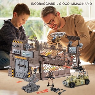 BAKAJI Σετ Παιχνιδιού Στρατιωτικού Θέματος για Παιδιά 17 Τεμάχια Οχ... BAKAJI Σετ Παιχνιδιού Στρατιωτικού Θέματος για Παιδιά 17 Τεμάχια Οχ...