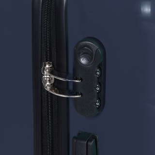 Galileo Μικρή Βαλίτσα με 4 Περιστρεφόμενες Ρόδες 360, Κλείσιμο με Δ...