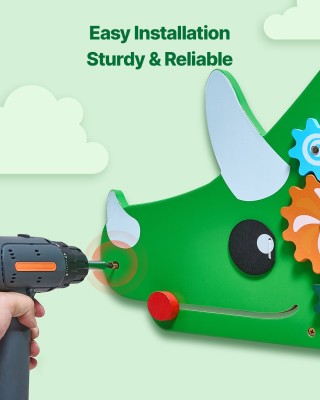 Δραστηριότητα Τοίχου με Δεινόσαυρους – Busy Board με 11 Διαδραστικέ... Δραστηριότητα Τοίχου με Δεινόσαυρους – Busy Board με 11 Διαδραστικέ...