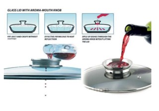 Κατσαρόλα με Κεραμική και Μαρμάρινη Επίστρωση με Καπάκι– 10.2L 32cm... Κατσαρόλα με Κεραμική και Μαρμάρινη Επίστρωση με Καπάκι– 10.2L 32cm...