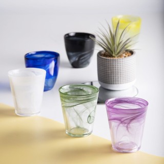 Villa DEste Σετ 6τμχ Ποτήρι νερού bombato 280 ml από γυαλί με επιφ... Villa DEste Σετ 6τμχ Ποτήρι νερού bombato 280 ml από γυαλί με επιφ...