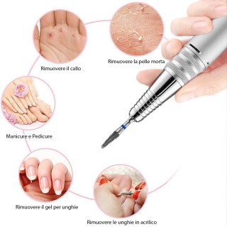 BAKAJI Ηλεκτρική Λίμα Νυχιών Επαγγελματική Μανικιούρ Πεντικιούρ 6 ... BAKAJI Ηλεκτρική Λίμα Νυχιών Επαγγελματική Μανικιούρ Πεντικιούρ 6 ...