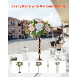 VEVOR Σφαίρες Λουλουδιών 24εκ. Ροζ + Λευκό για Γάμο ZSHQQXFSBS95V2M... VEVOR Σφαίρες Λουλουδιών 24εκ. Ροζ + Λευκό για Γάμο ZSHQQXFSBS95V2M...