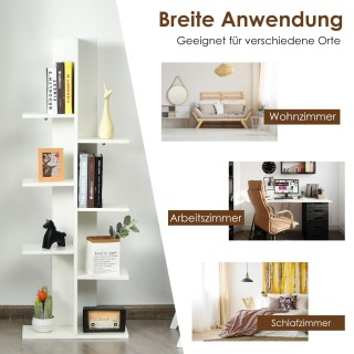 Costway Πολυλειτουργική Βιβλιοθήκη 8 Επιπέδων με Μοντέρνο Σχεδιασμ... Costway Πολυλειτουργική Βιβλιοθήκη 8 Επιπέδων με Μοντέρνο Σχεδιασμ...