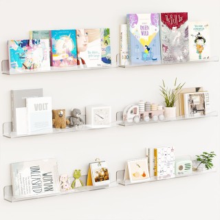 BAKAJI 6 x Διάφανα Ράφια Τοίχου Πολυχρηστικά Οργανωτικά Ράφια 38 x... BAKAJI 6 x Διάφανα Ράφια Τοίχου Πολυχρηστικά Οργανωτικά Ράφια 38 x...