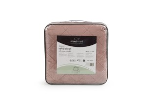 Σετ Πολυτελές Βελούδινο Πάπλωμα με 2 Μαξιλαροθήκες 240 x 220 cm Ρο... Σετ Πολυτελές Βελούδινο Πάπλωμα με 2 Μαξιλαροθήκες 240 x 220 cm Ρο...