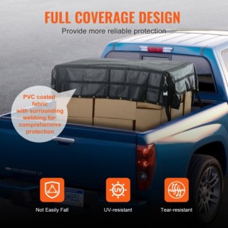 VEVOR  Βαρύ Καθαρό Φορτίο 96 x 81 Ρυθμιζόμενοι Γάντζοι  HWGDWYMESHY...