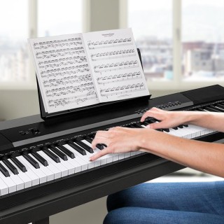 BAKAJI Επαγγελματικό Πιάνο με 88 Βαρυκεντρισμένα Πλήκτρα και Πεντάλ...